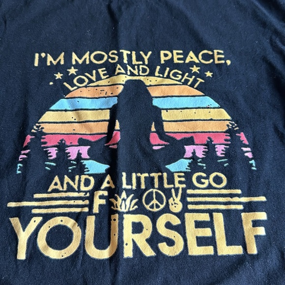 Graphic T-shirt Junior Sz S Fun saying Worn once - Picture 2 of 2